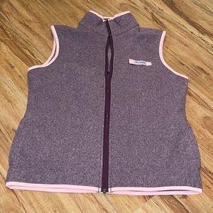 Columbia fleece vest small